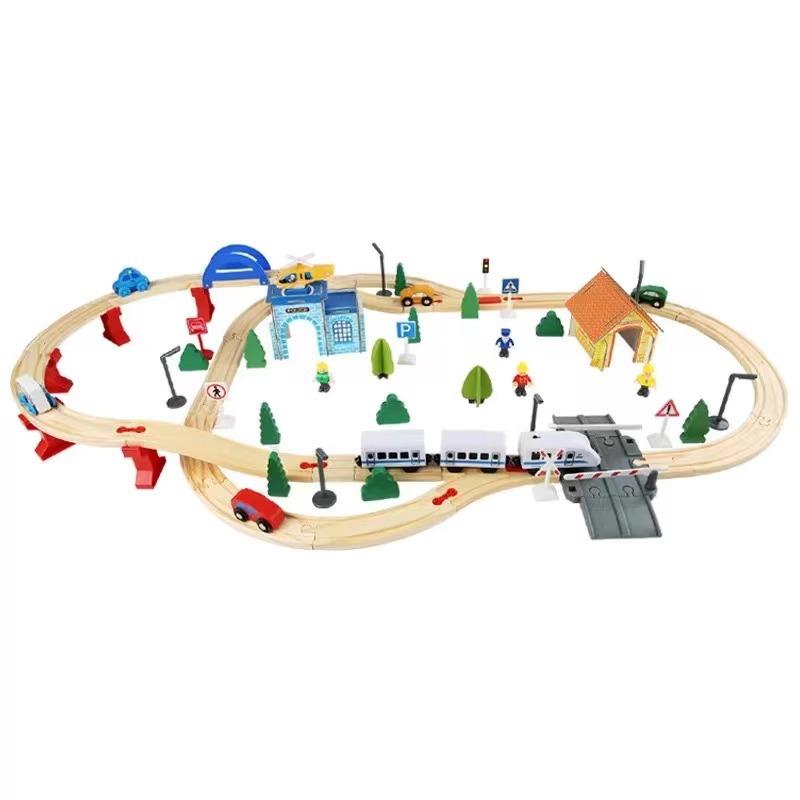 Animal Farm Wooden Train Set  |  Preschool Preschool Preschool