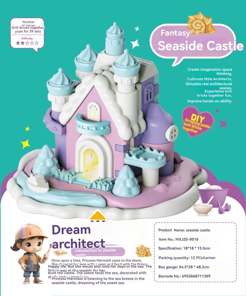 Baby Mermaid Castle, Dollhouse Playset With 3 Collectible Doll Figures  |  Preschool Preschool Preschool