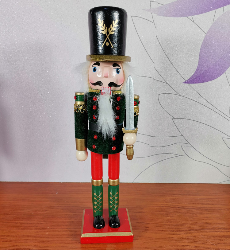 Dangle Wood Solider Ornament  |  Holiday Holiday Holiday