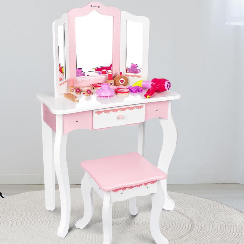 Fashion Twinkle Star Gisele Vanity Set – Pink/White  |  Room Accessories Preschool Preschool