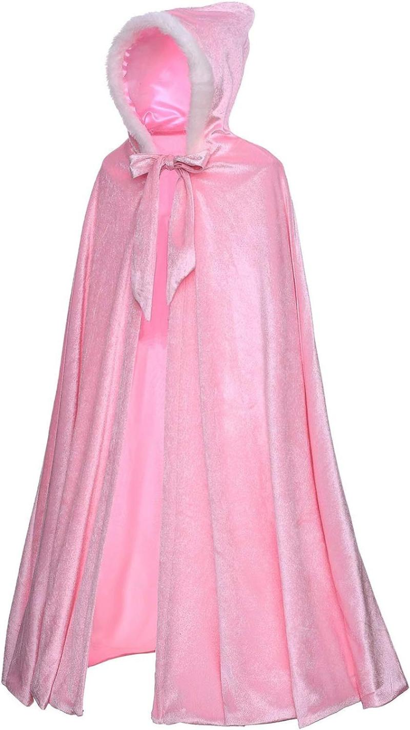 Glitter Princess Cape Pink Size 4-6  |  Preschool Preschool Preschool