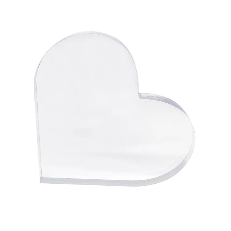 Heart Bookends – Clear  |  Room Accessories Room Accessories Room Accessories