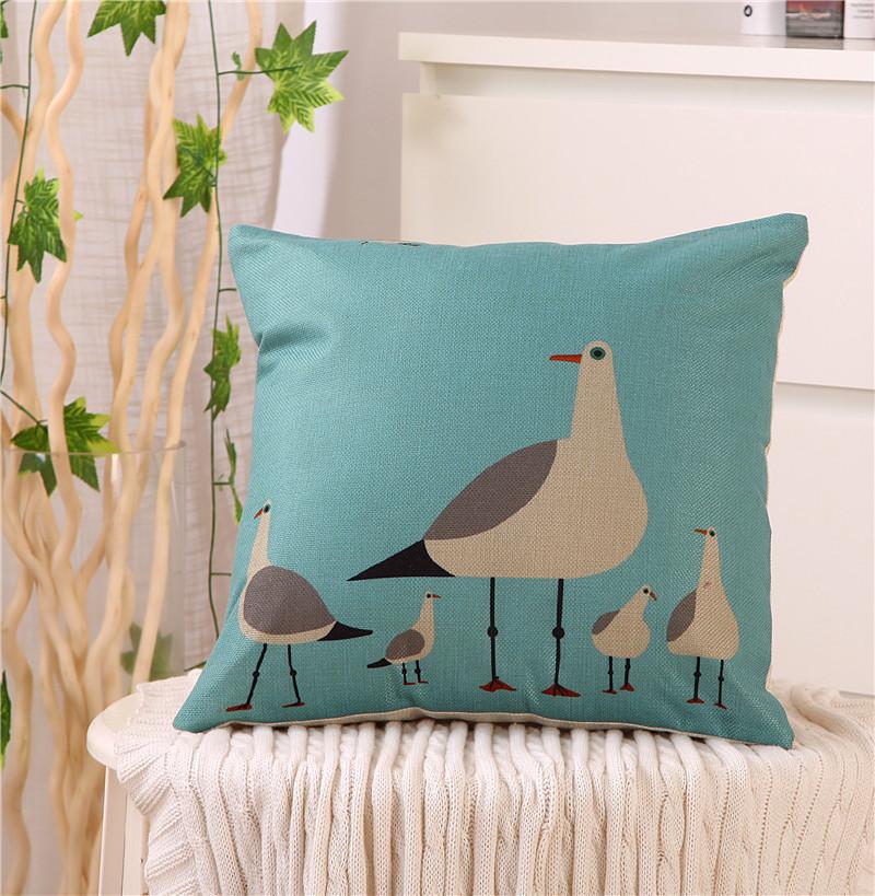 Light Blue Fox Pillow  |  Room Accessories Room Accessories Room Accessories