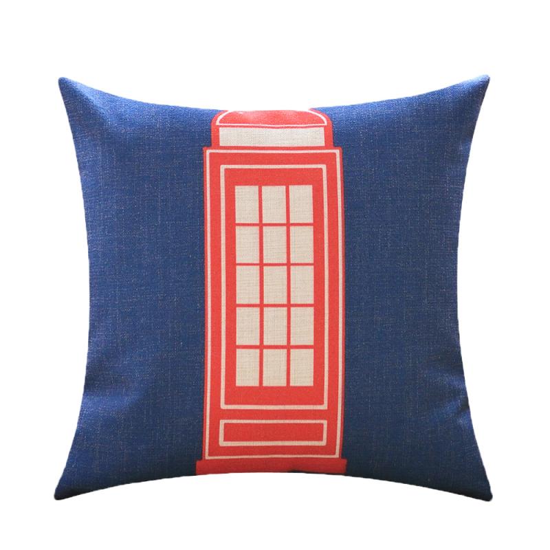 London Phone Booth Pillow  |  Room Accessories Room Accessories Room Accessories