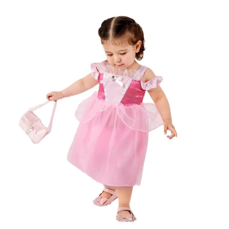 Party Princess Dress- Light Pink- Size 3-4 Years  |  Preschool Preschool Preschool