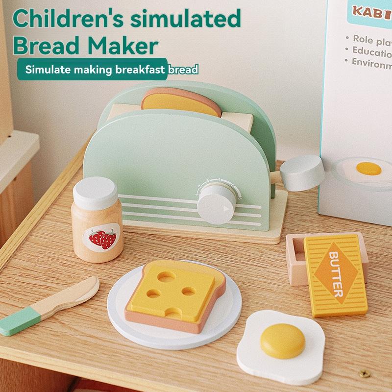 Pop-Up Toaster And Breakfast Set – 8 Pieces  |  Preschool Preschool Preschool