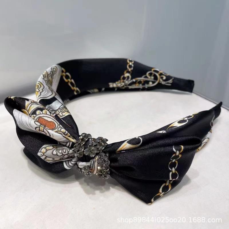 Silk Knot Headband – Black  |  Trend Accessories Trend Accessories Trend Accessories