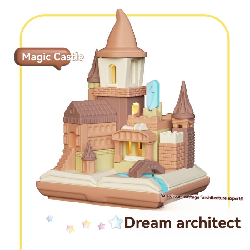 Wood Castle Blocks 75Pcs  |  Preschool Preschool Preschool