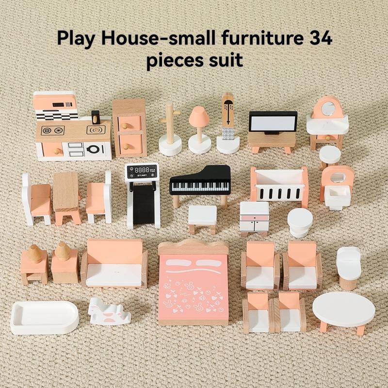 Wooden Dollhouse Accessories  |  Dolls & Dollhouses Dolls & Dollhouses Dolls & Dollhouses